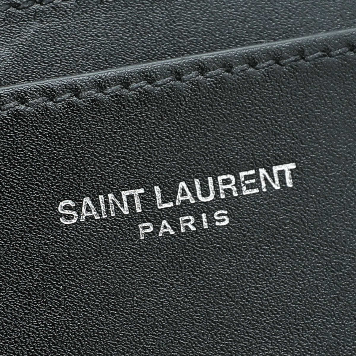 YSL Black Credit Card Case