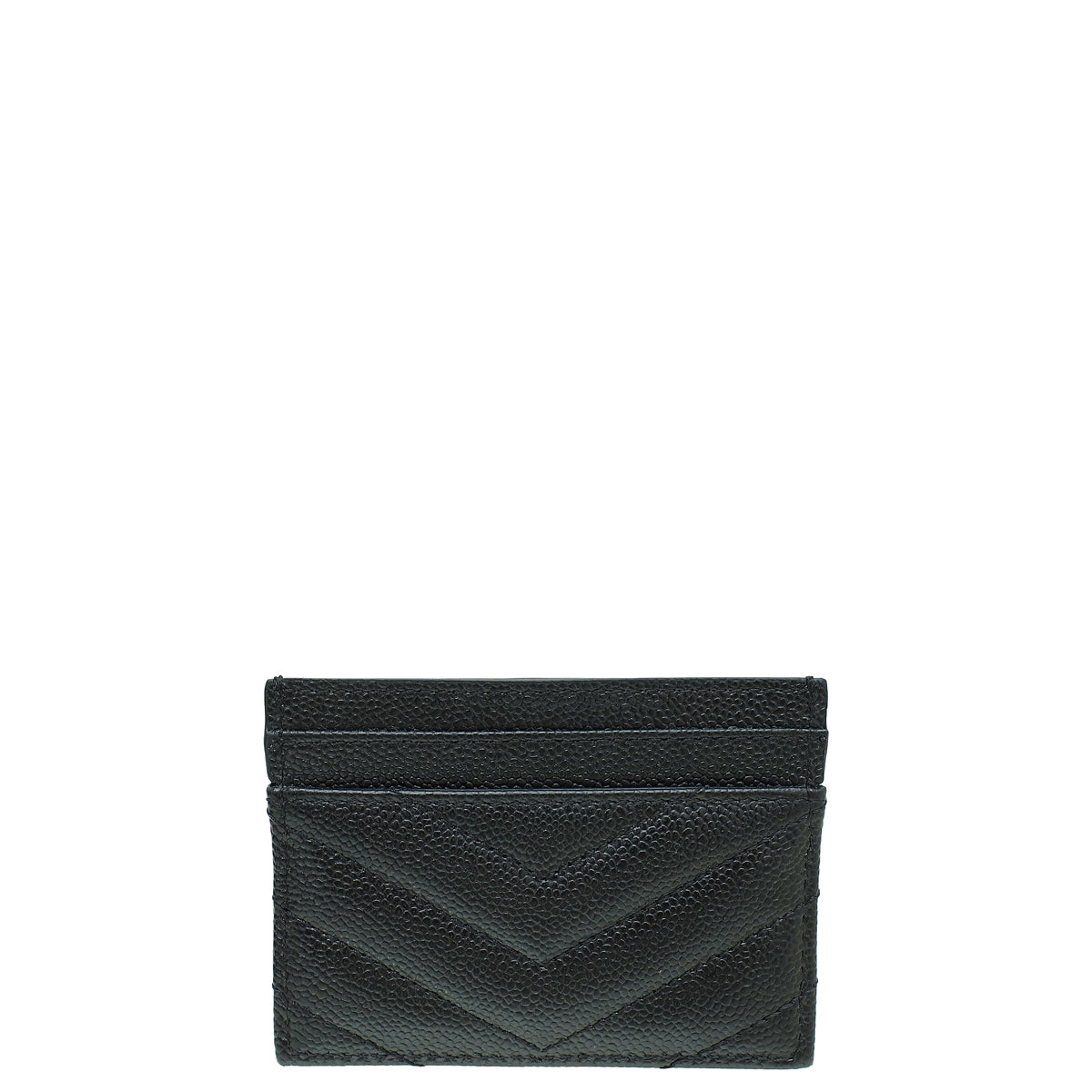 YSL Black Cassandra Monogram Card Holder