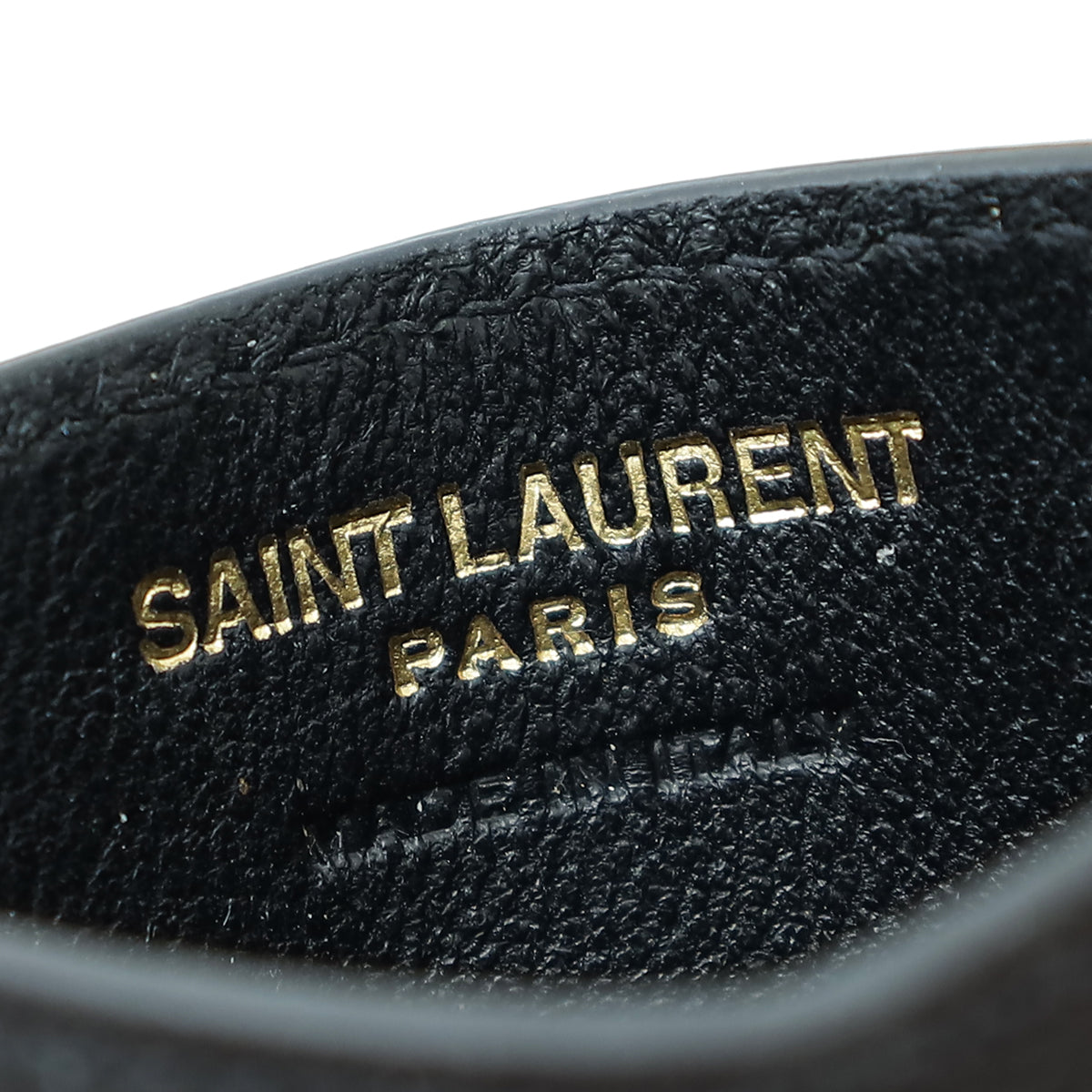 YSL Black Monogram Cassandre Card Case