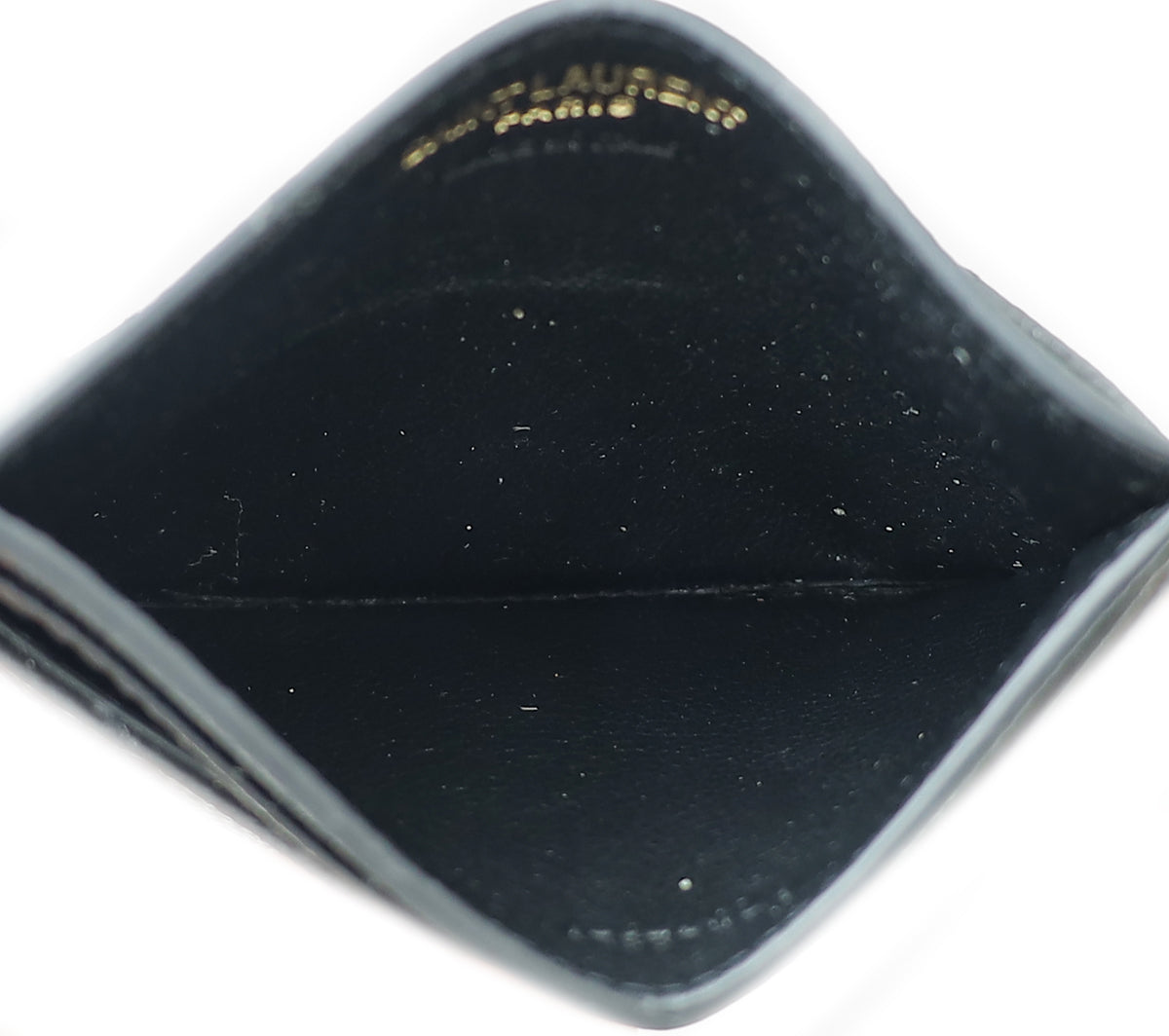 YSL Black Monogram Cassandre Card Case