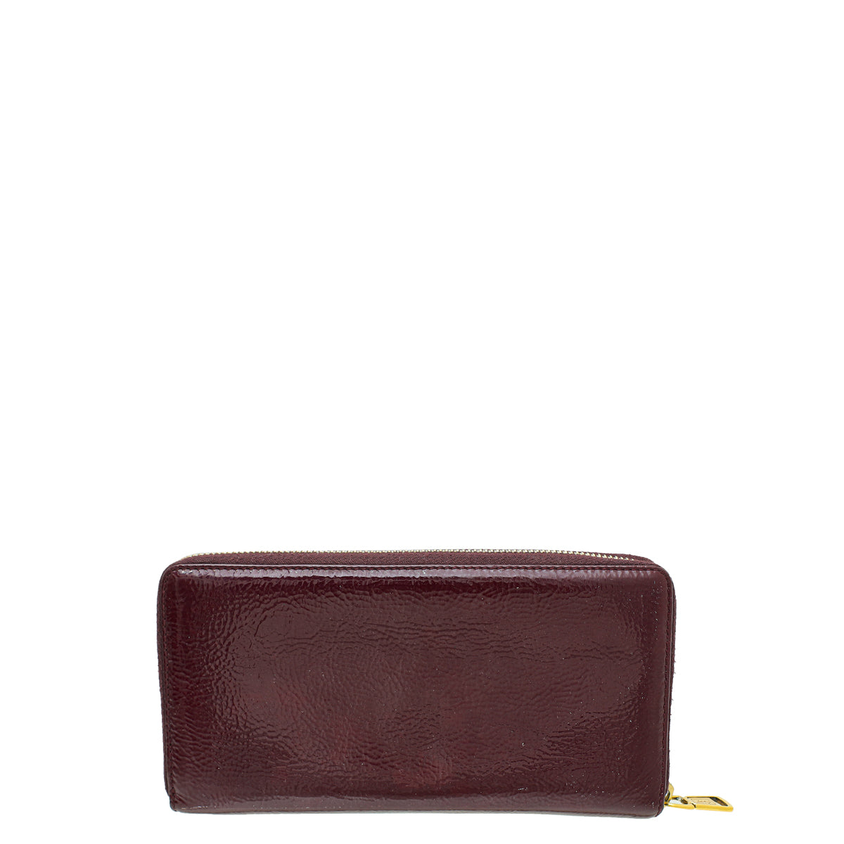 YSL Violet Belle De Jour Zip Around Wallet