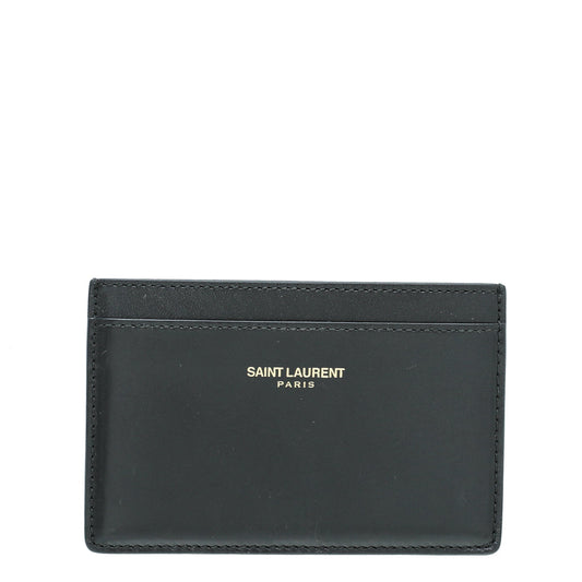 YSL Black Card Holder