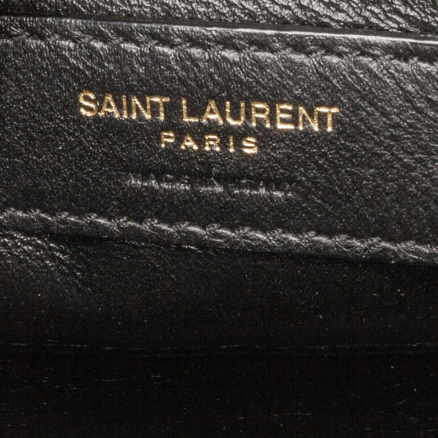 Yves Saint Laurent Cassandra Top Handle Mini Blue Grain De Poudre