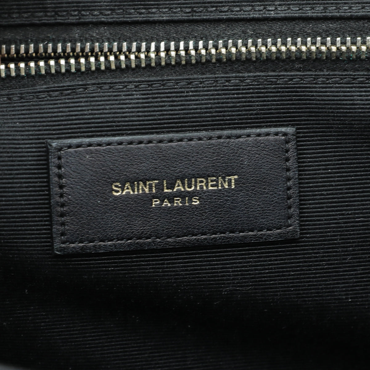 YSL Black Monogram Satchel Large Bag