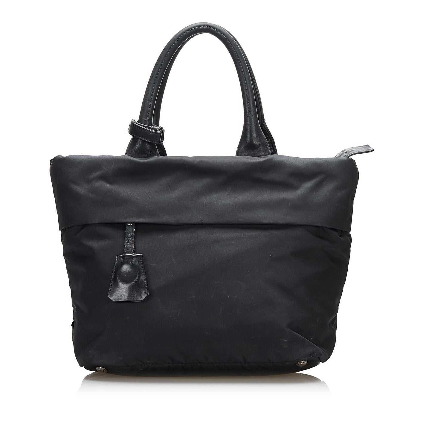 Prada Tessuto Reversible Black Nylon Canvas