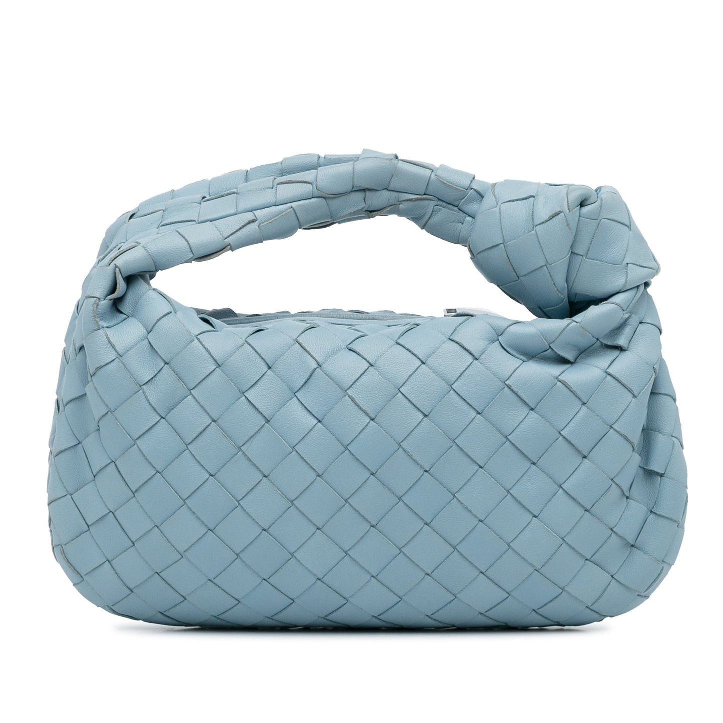 Bottega Veneta Jodie Mini Blue Intrecciato