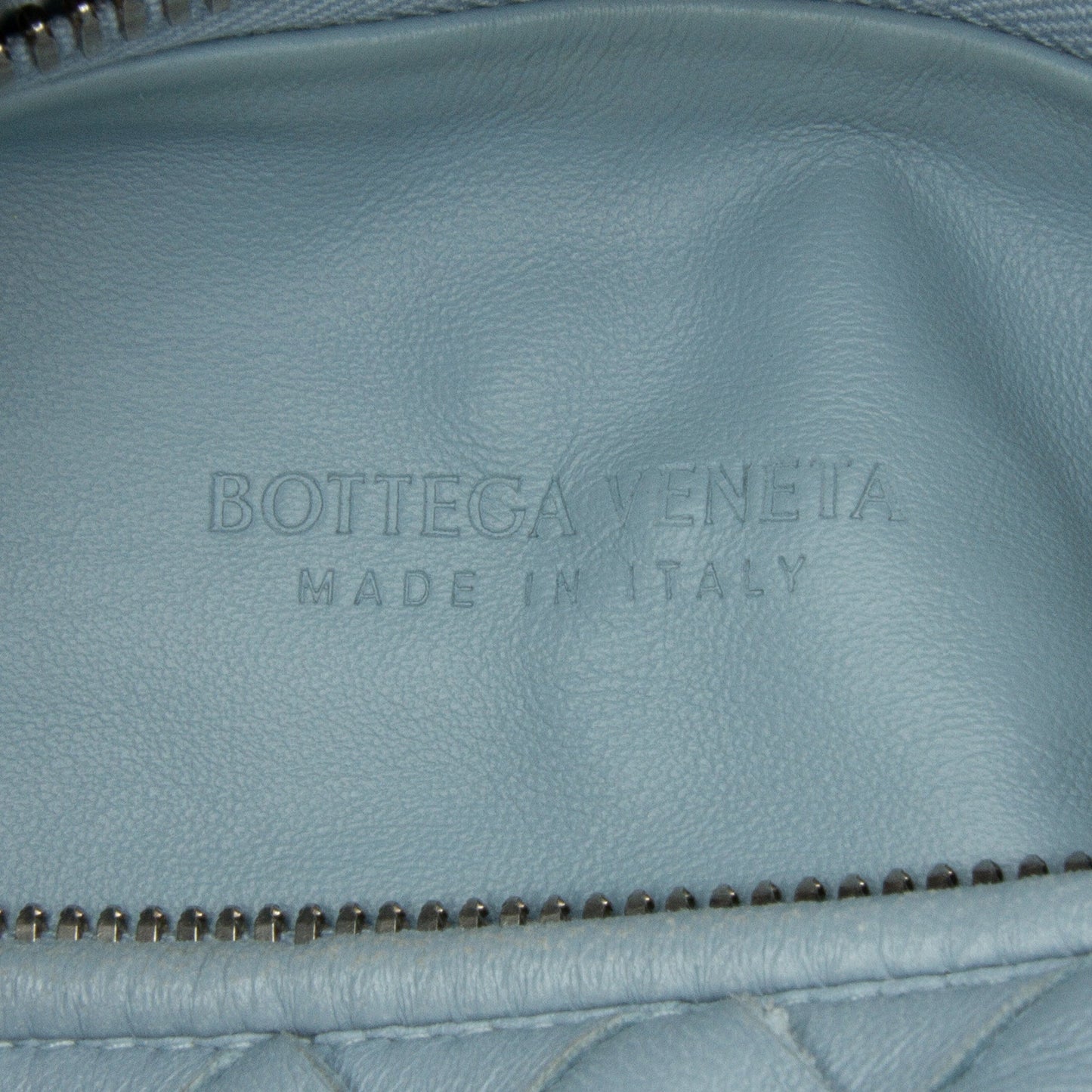 Bottega Veneta Jodie Mini Blue Intrecciato