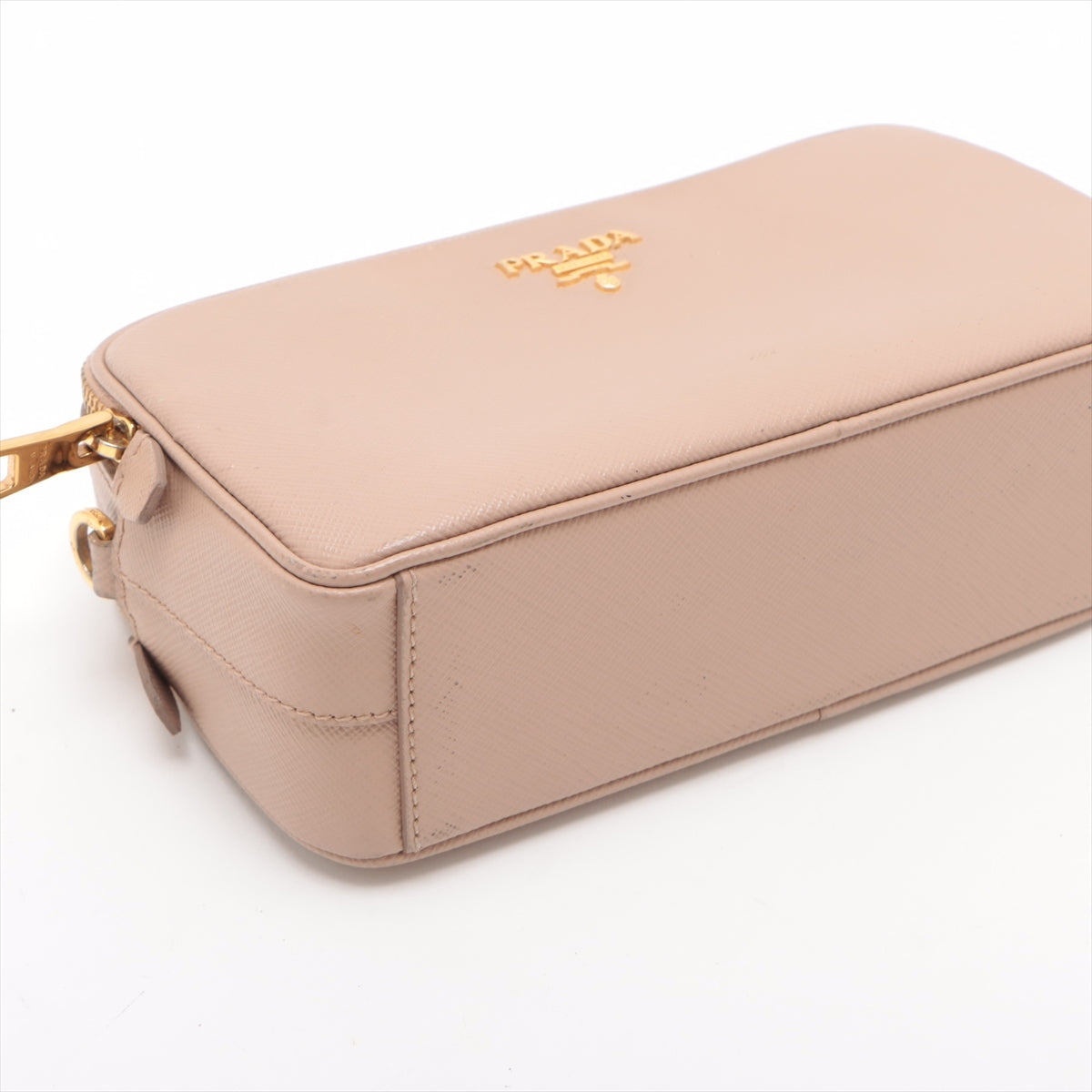 Prada Saffiano Crossbody Bag Pink