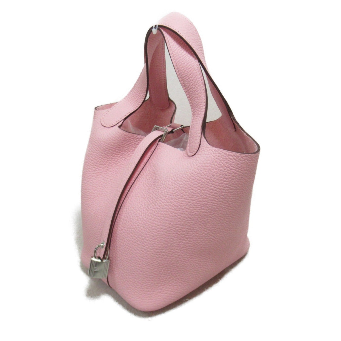 Hermes Picotin Lock PM Rose Sacca Handbag Handbag Handbag Leather Triumphant  Pink Collector