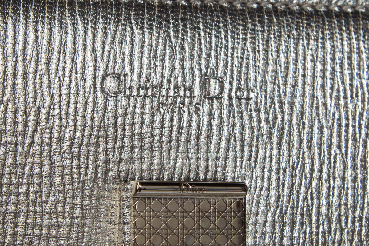 Christian Dior Silver Handbag