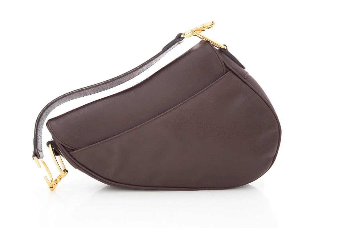 Dior Brown Saddle Handbag