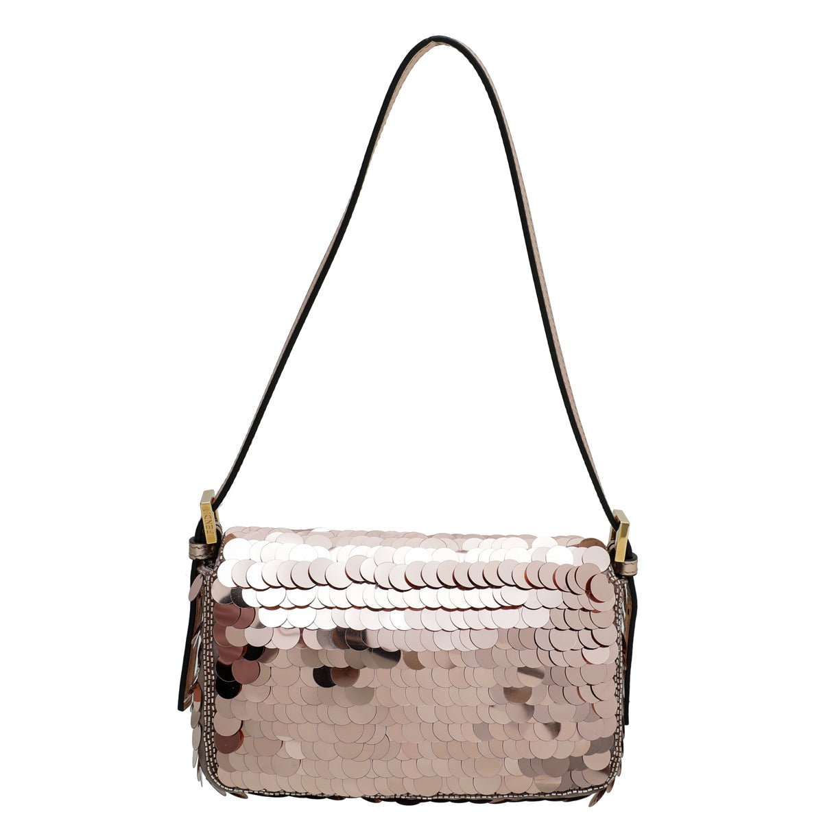 Fendi Baguette Pink 1997 Sequinned Mini Bag