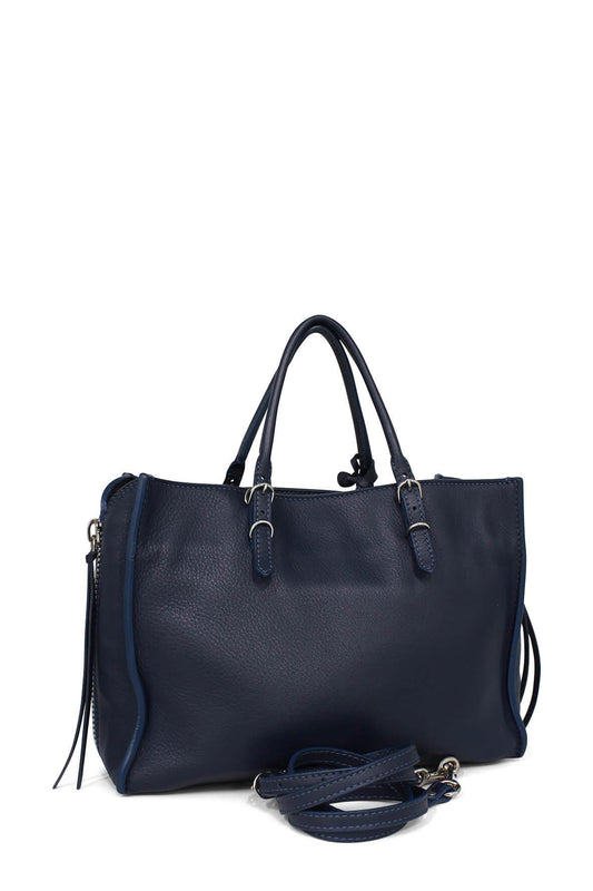 Papier A6 Zip Around Tote Dark Navy