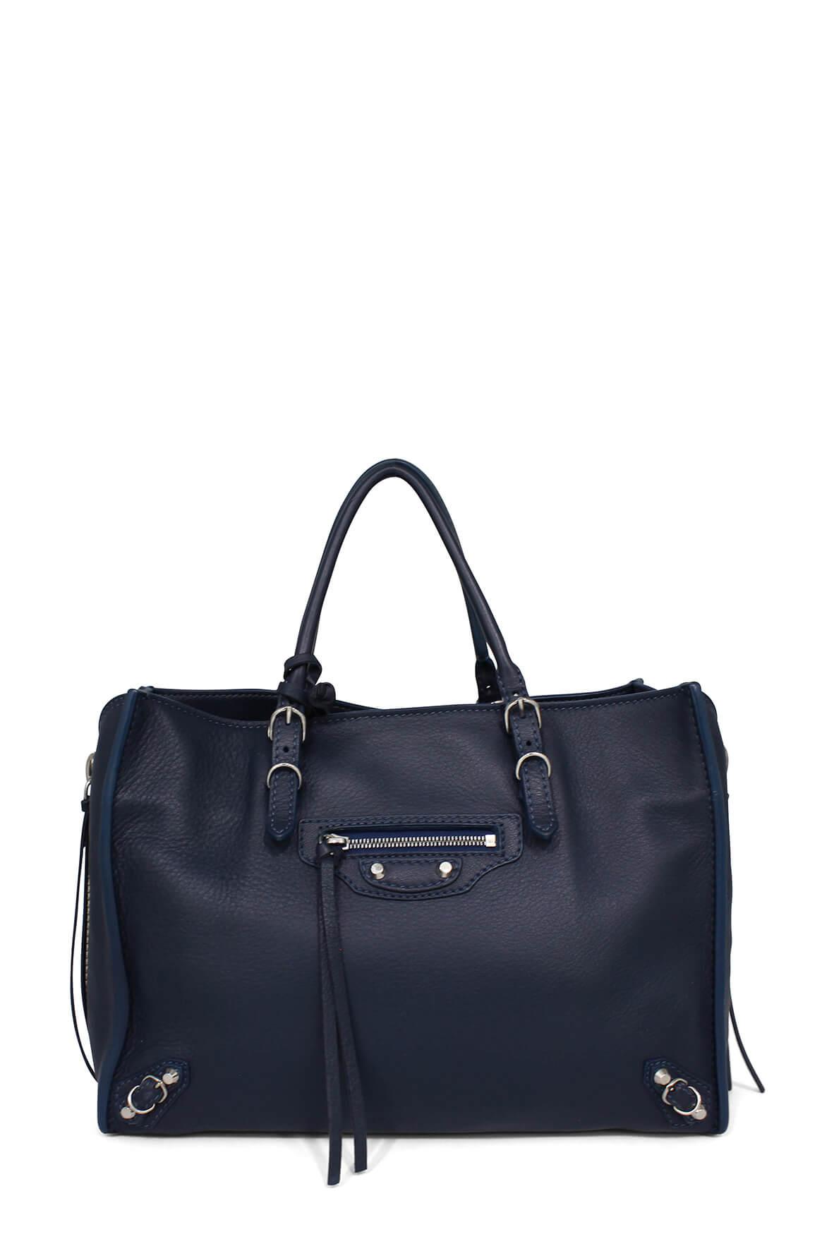 Papier A6 Zip Around Tote Dark Navy