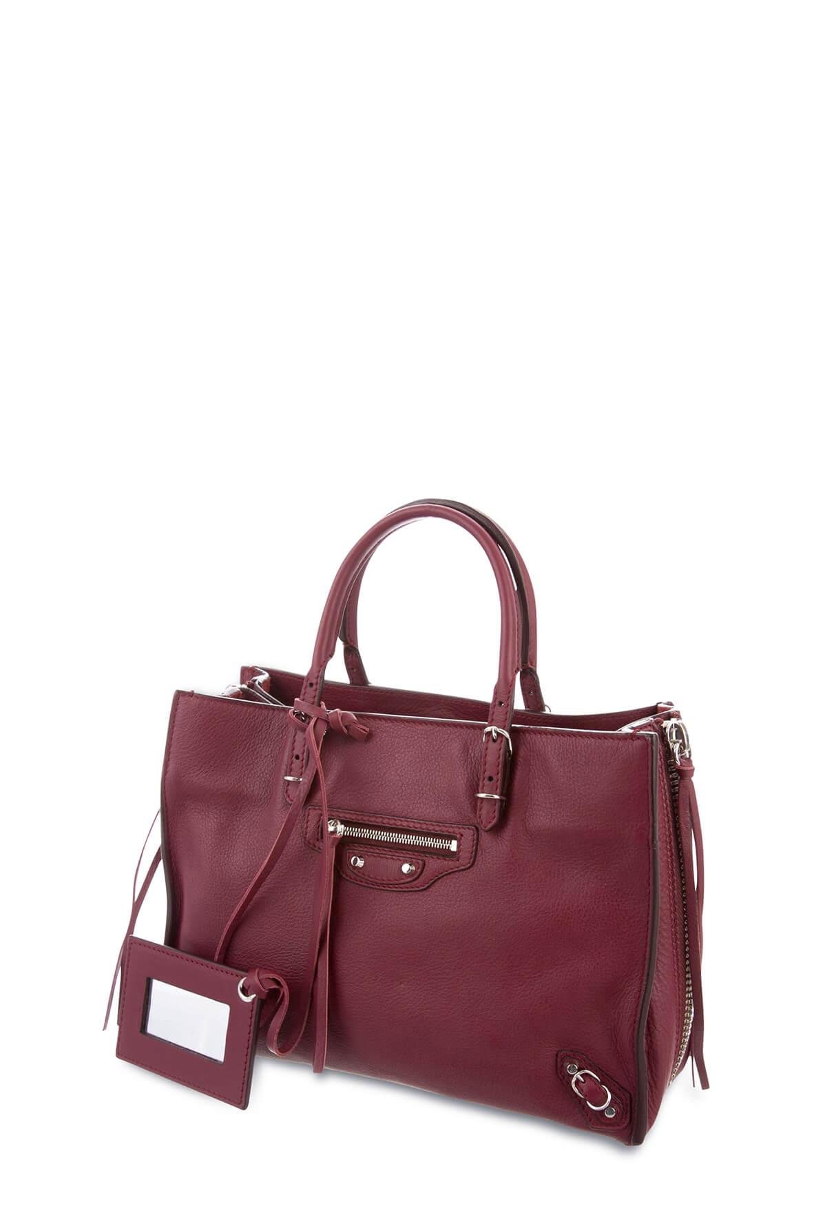 Papier A6 Zip Around Tote Rouge Pourpre