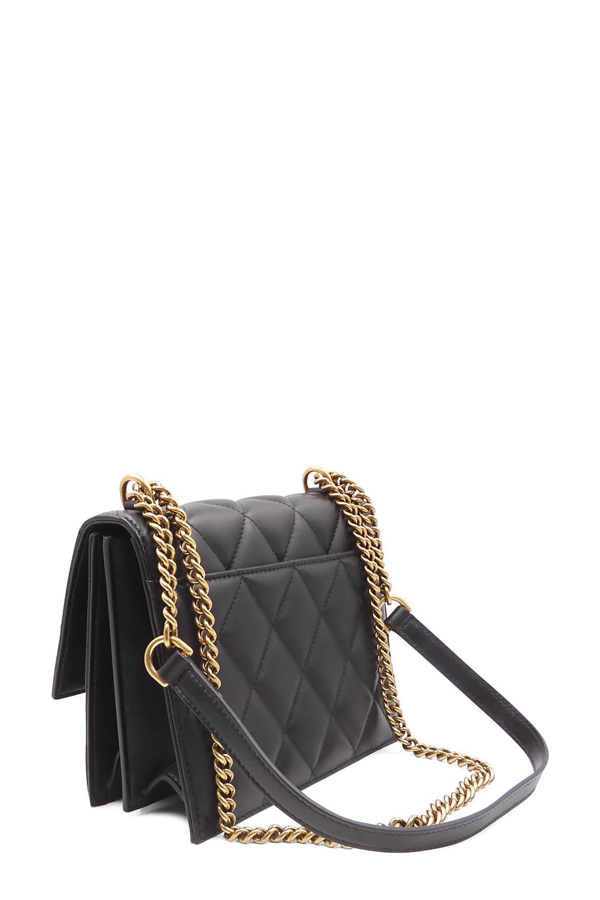 Sharp Small Chain Bag Black