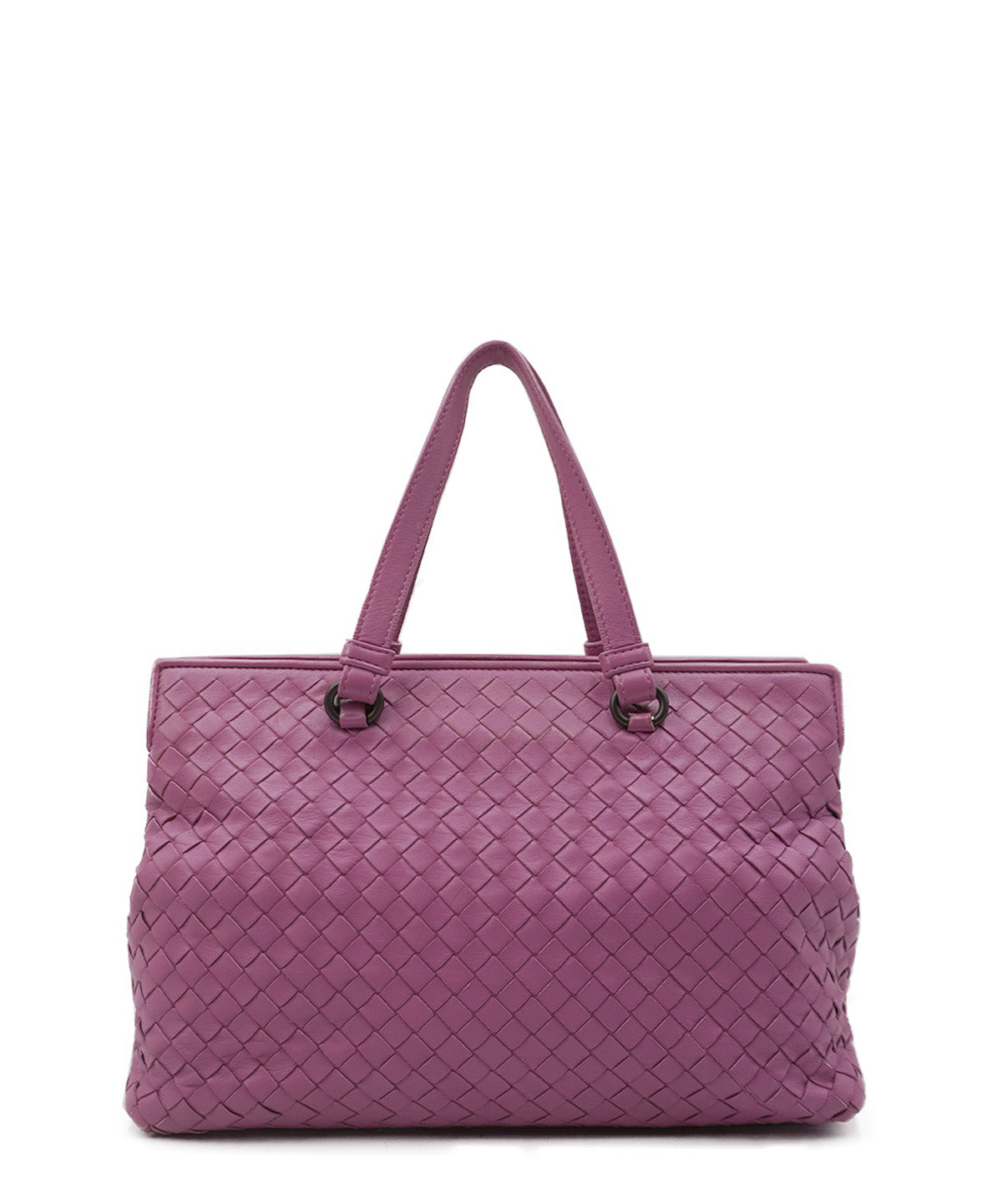 2-Pocket Convertible Tote Intrecciato Nappa Medium Purple