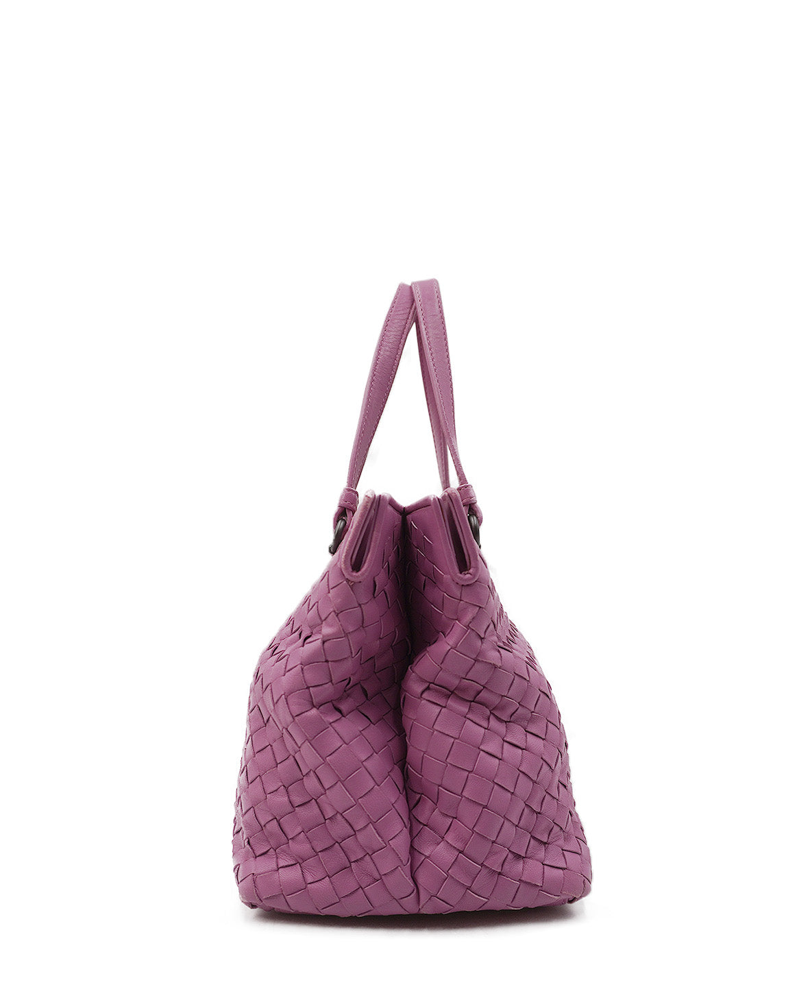 2-Pocket Convertible Tote Intrecciato Nappa Medium Purple