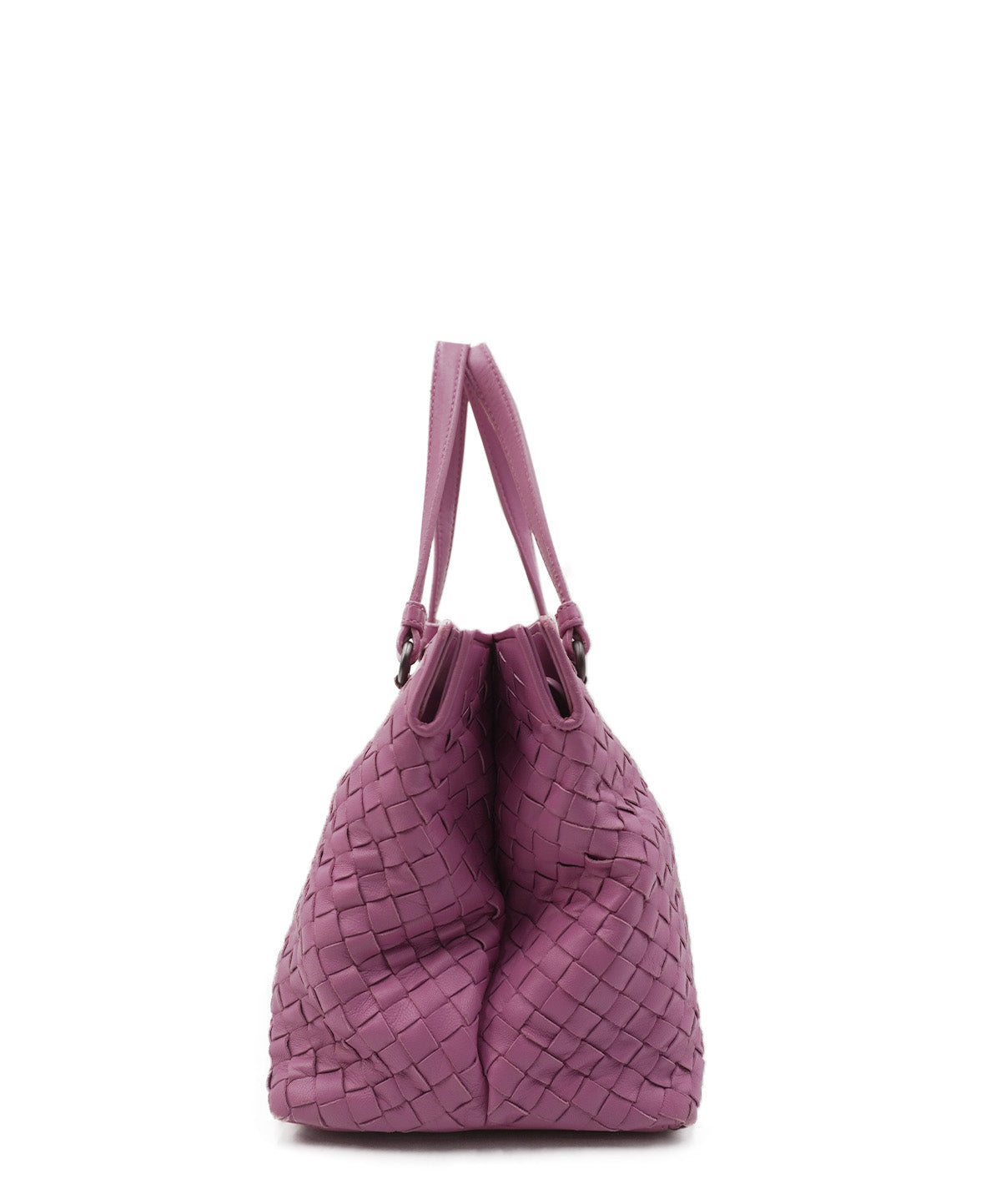 2-Pocket Convertible Tote Intrecciato Nappa Medium Purple