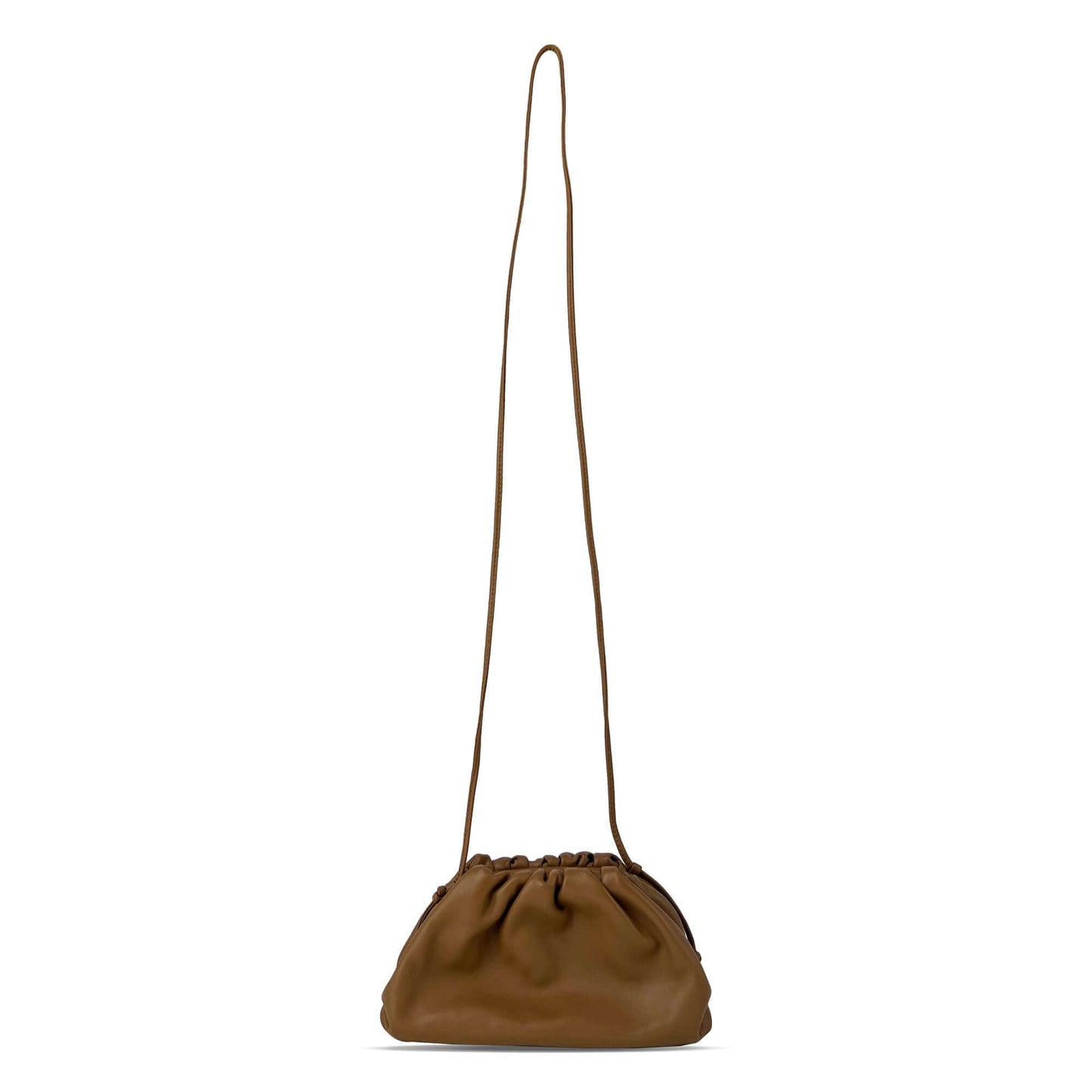 Bottega Veneta Mini leather pouch Bag camel