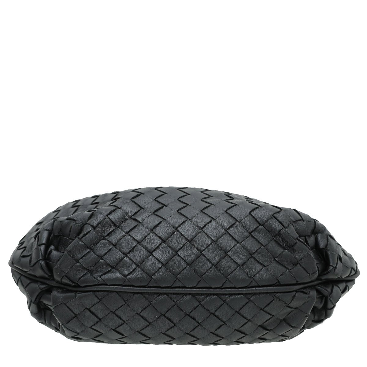 Bottega Veneta Black Intrecciato Nappa Crossbody Bag