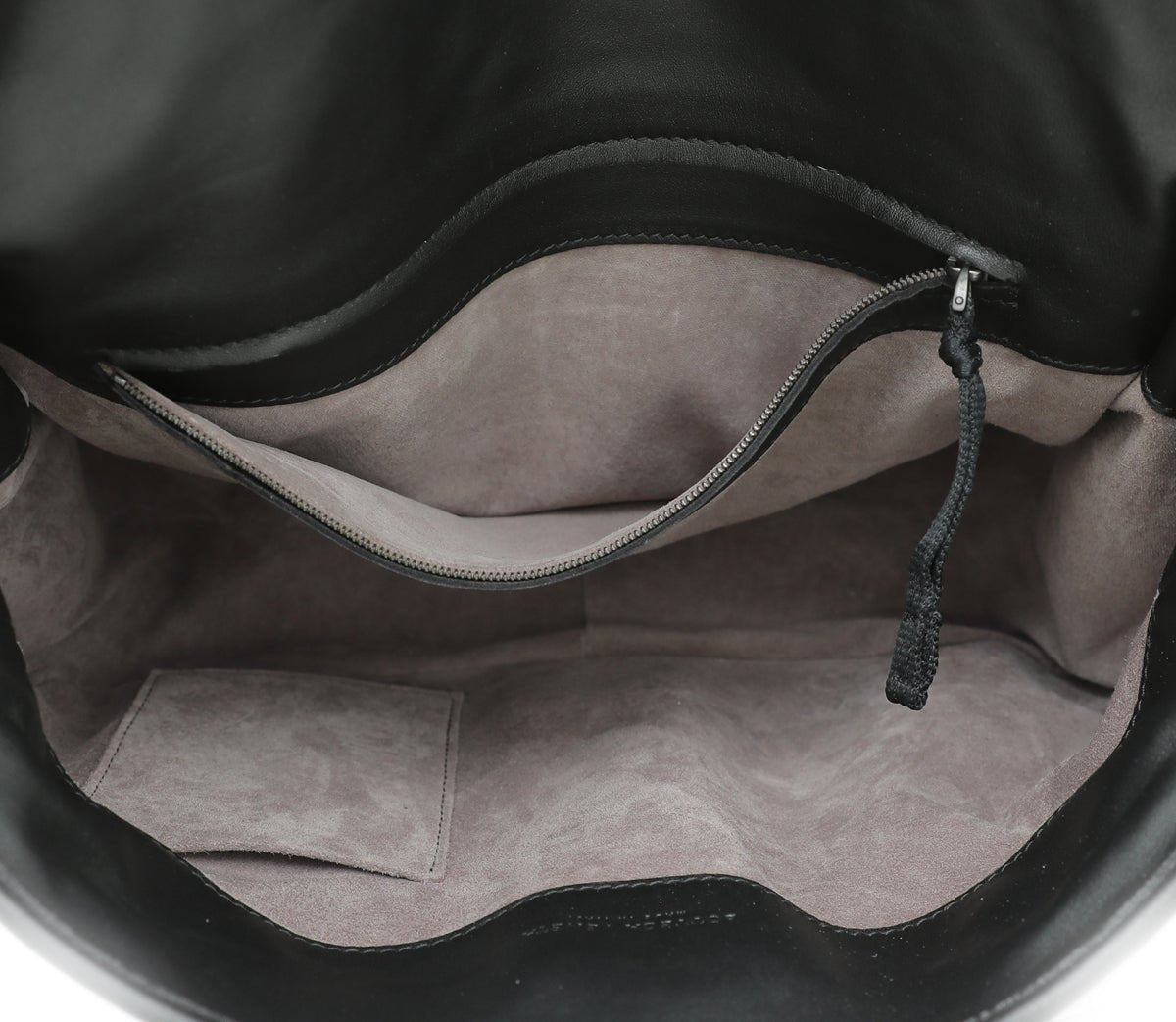 Bottega Veneta Black Intrecciato Nappa Messenger Bag