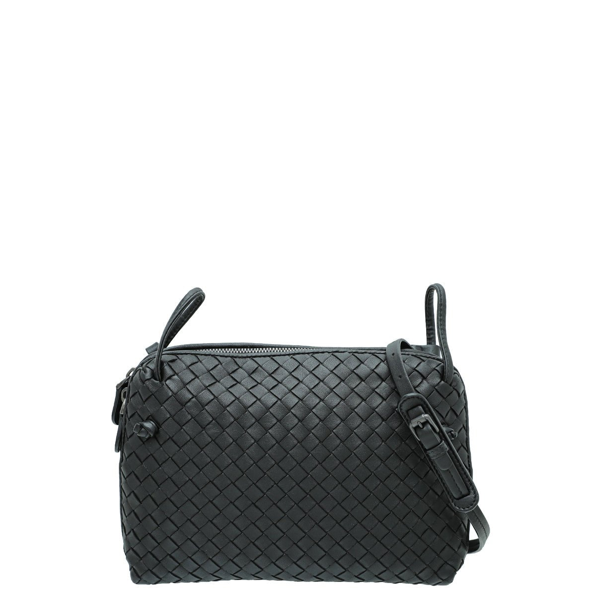 Bottega Veneta Black Nodini Crossbody Bag