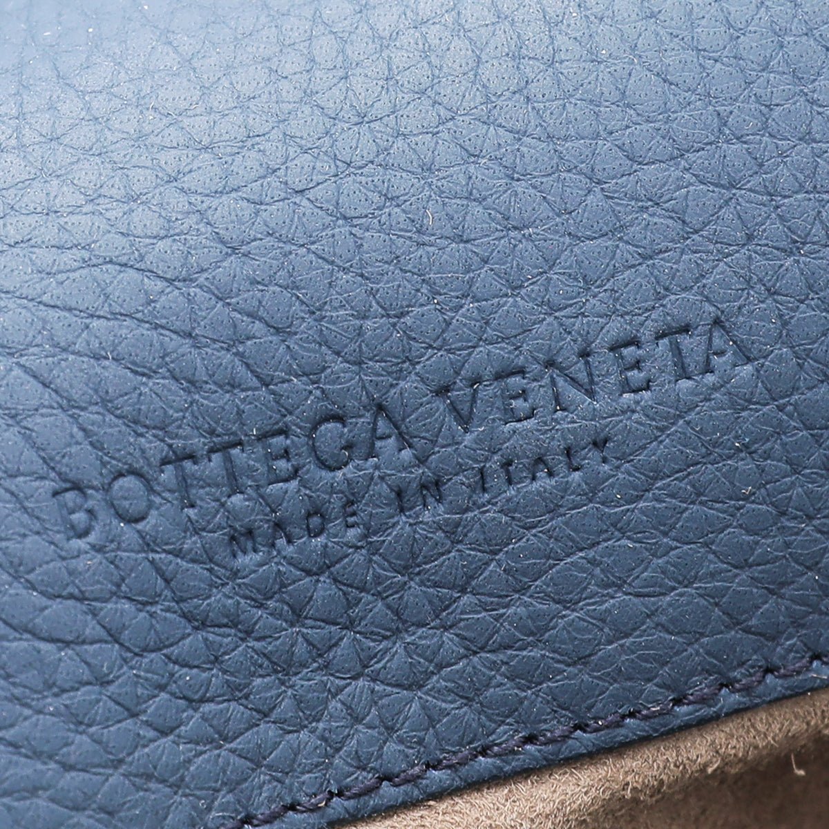 Bottega Veneta Blue Intrecciato Bag