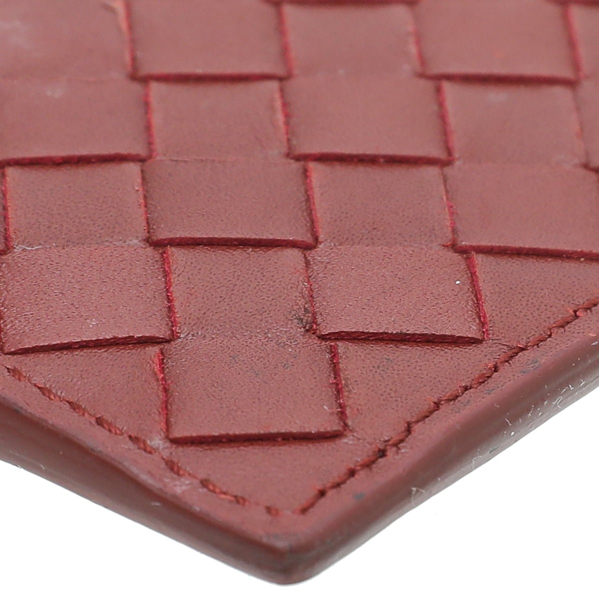 Bottega Veneta Brown Intrecciato Card Holder