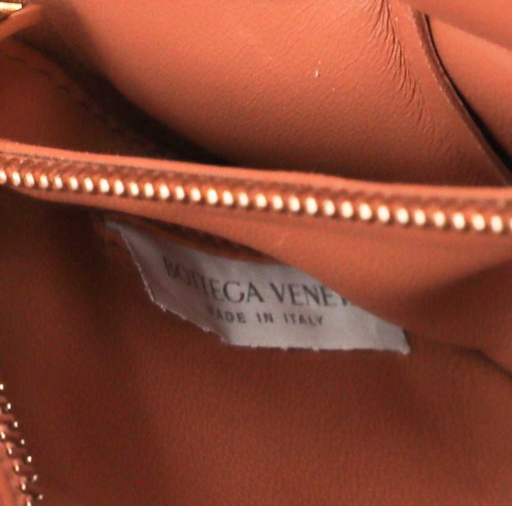 Bottega Veneta Caramel Cassette Flap Bag