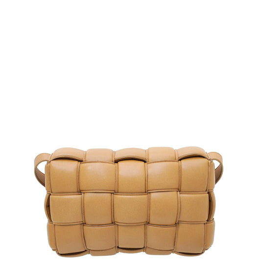 Bottega Veneta Caramel Padded Cassette Bag