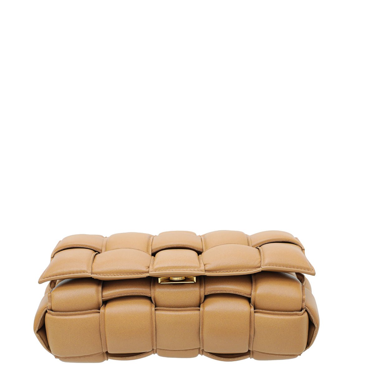 Bottega Veneta Caramel Padded Cassette Bag