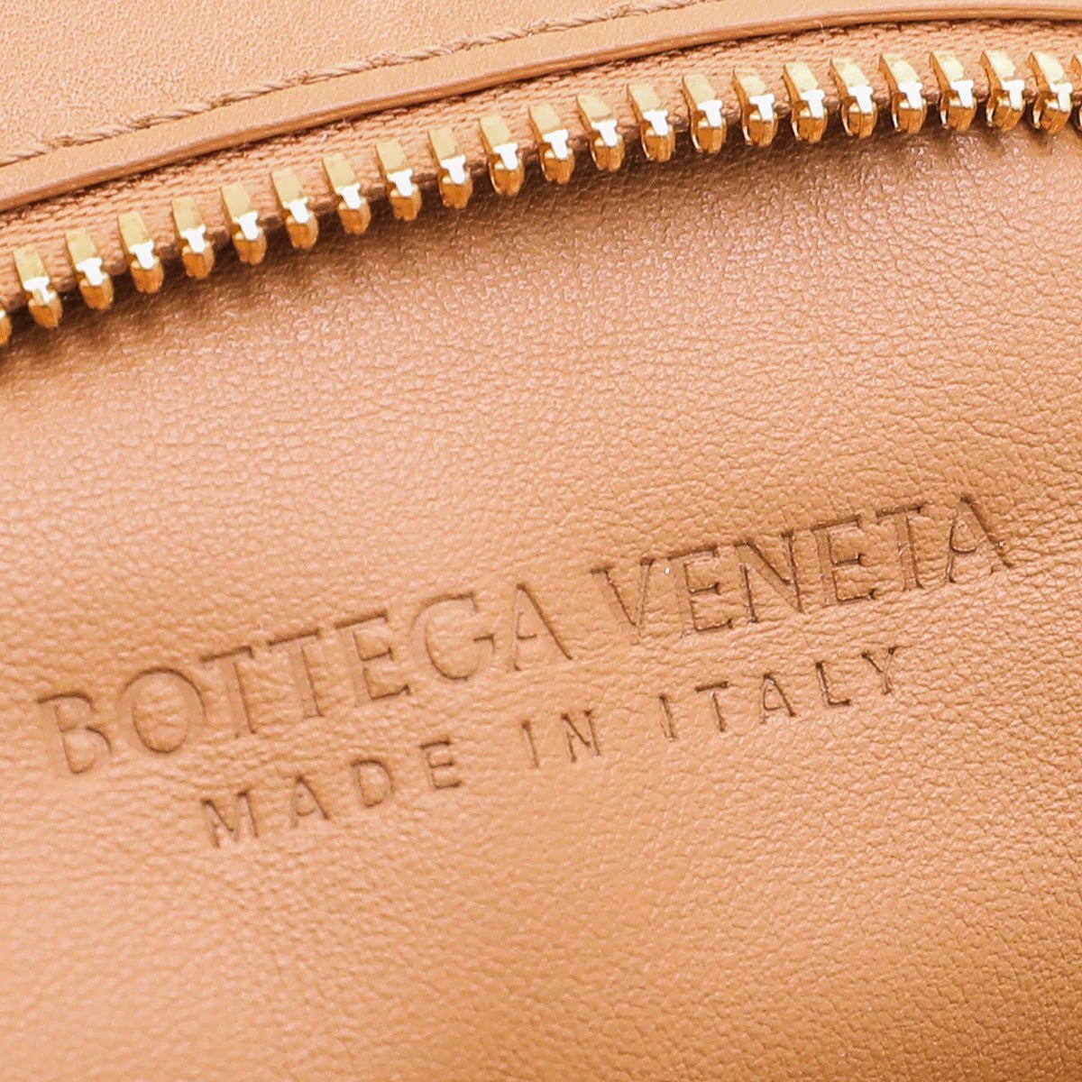 Bottega Veneta Caramel The Twist Knotted Clutch