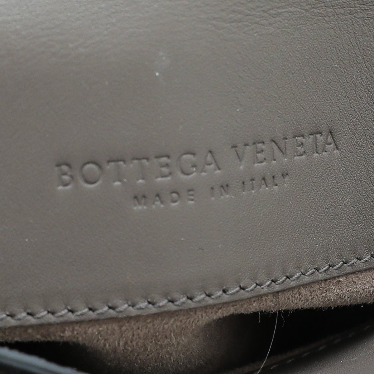 Bottega Veneta Dark Etoupe Piazza Medium Bag