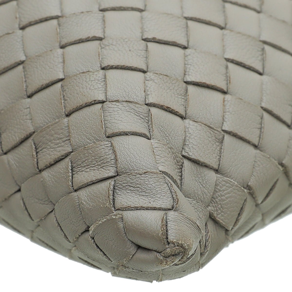 Bottega Veneta Etoupe Intrecciato Wallet On Chain