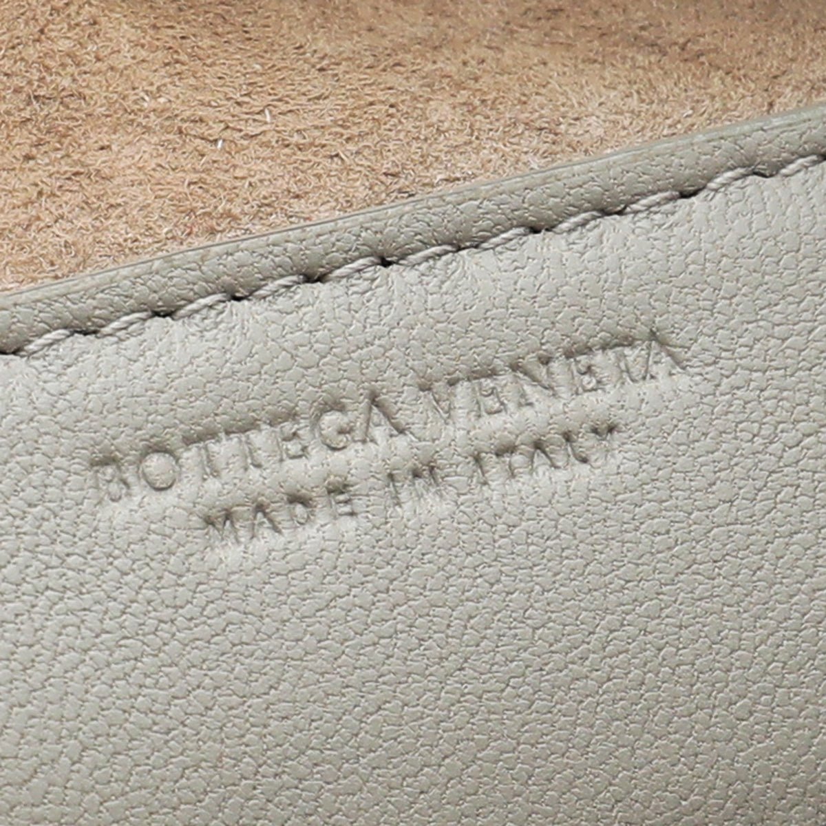 Bottega Veneta Etoupe Intrecciato Wallet On Chain