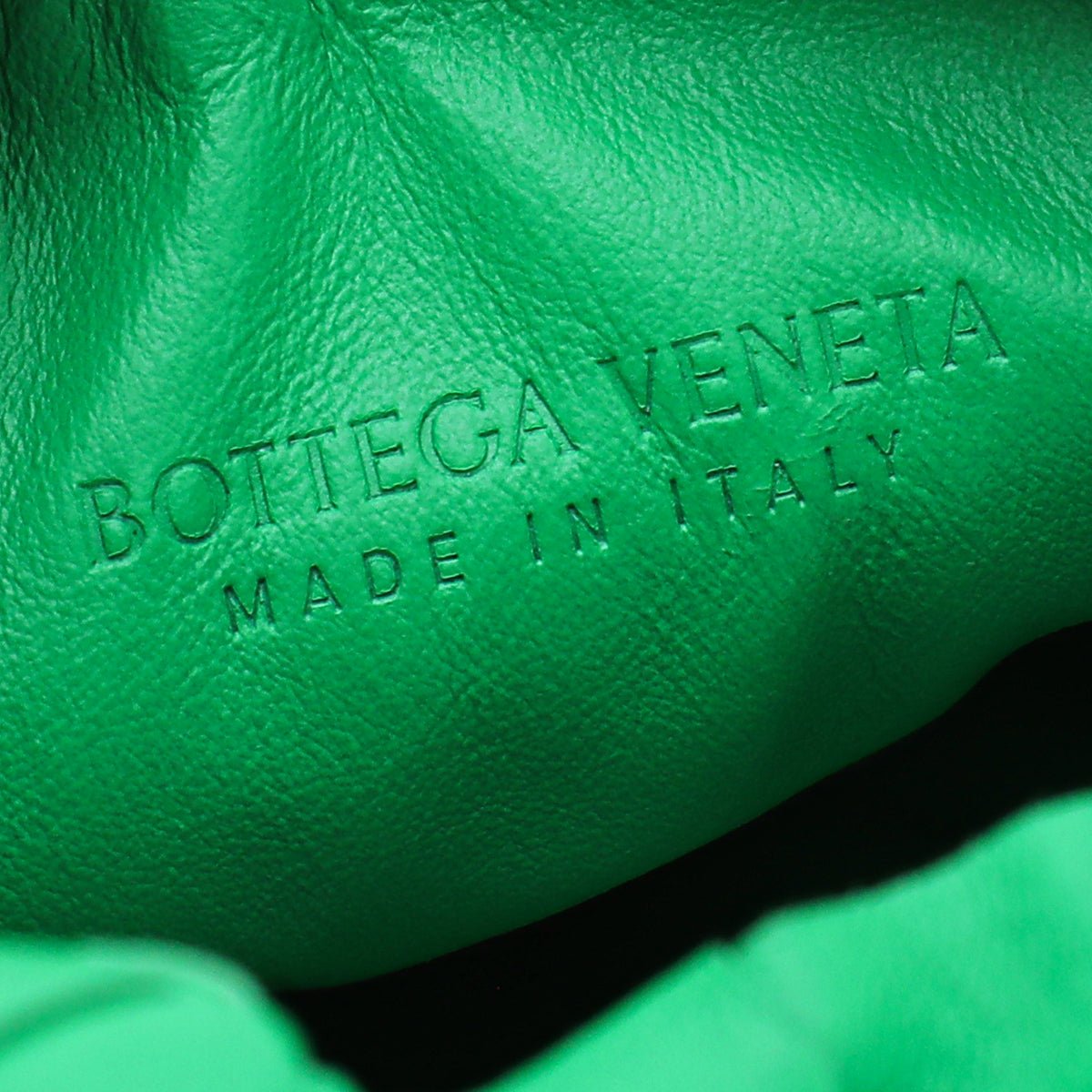 Bottega Veneta Grass Green Intrecciato Nappa Jodie Mini Bag