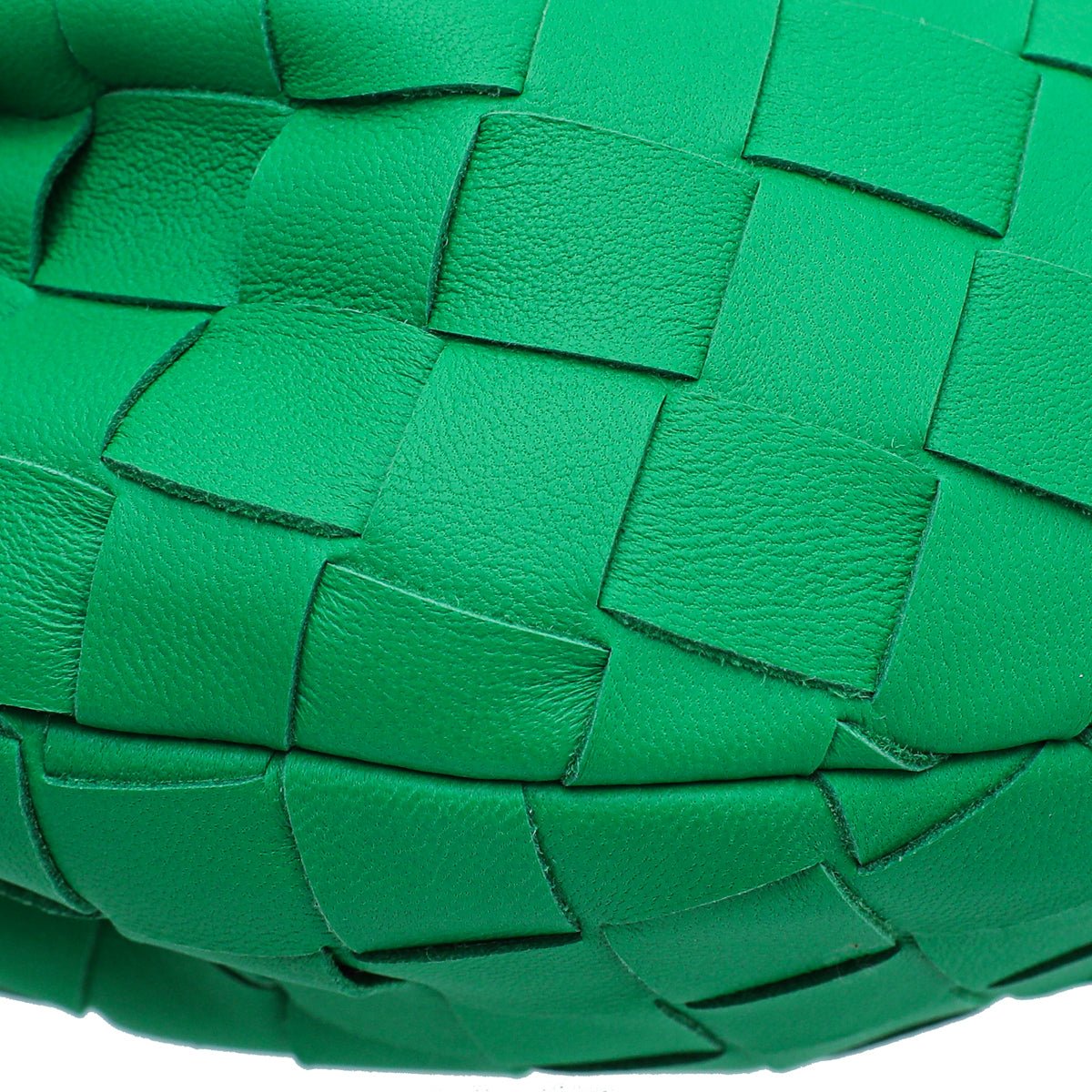 Bottega Veneta Grass Green Intrecciato Nappa Jodie Mini Bag