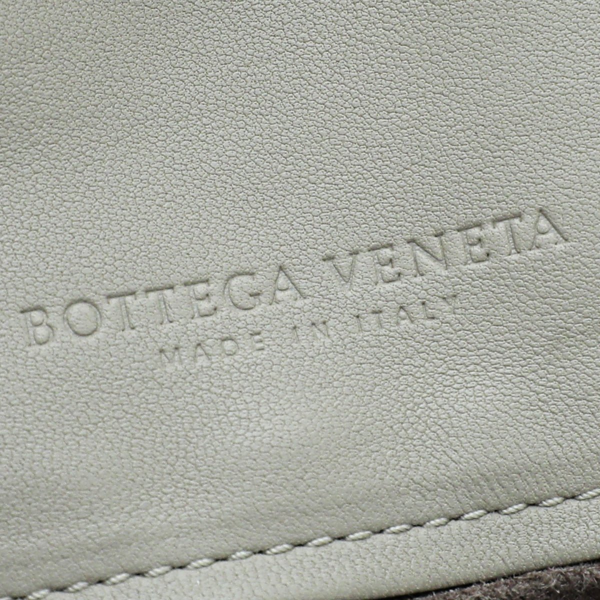 Bottega Veneta Gray Intrecciato Drawstring Flap Crossbody Bag