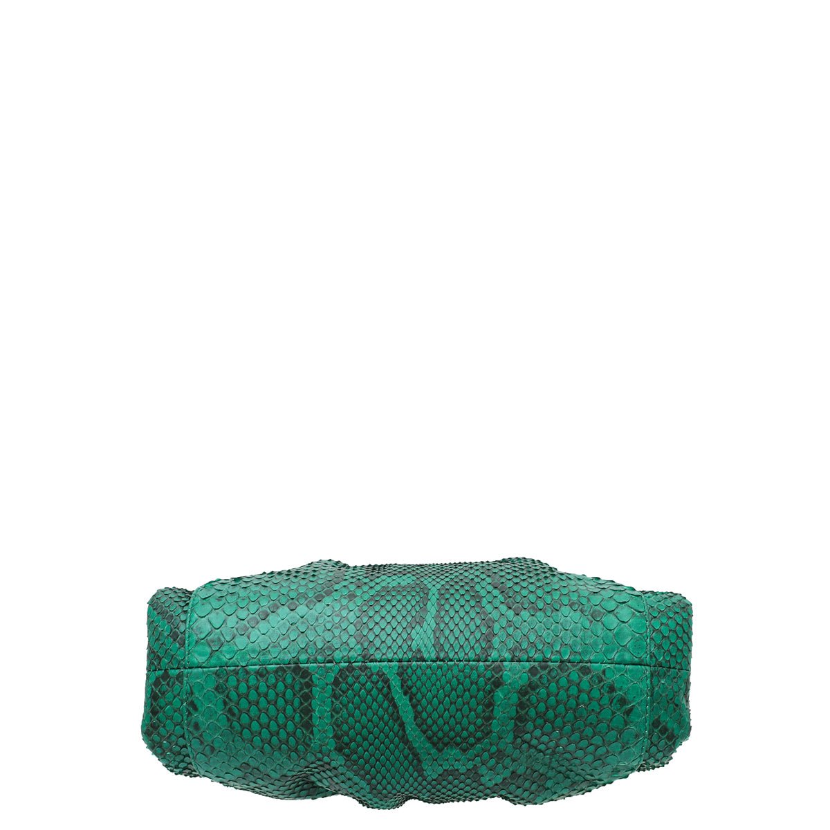 Bottega Veneta Green Python Mini Pouch