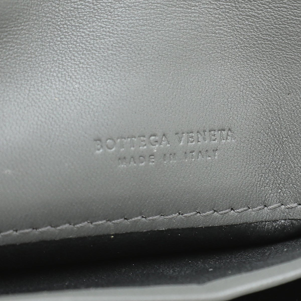 Bottega Veneta Grey Intrecciato Continental Wallet