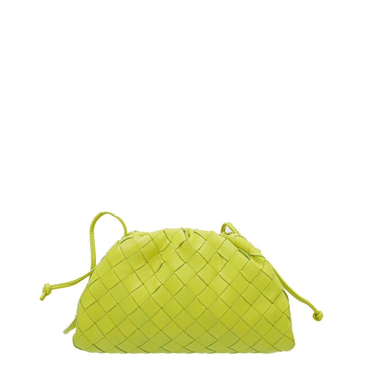 Bottega Veneta Kiwi Intrecciato Nappa Mini Pouch Bag