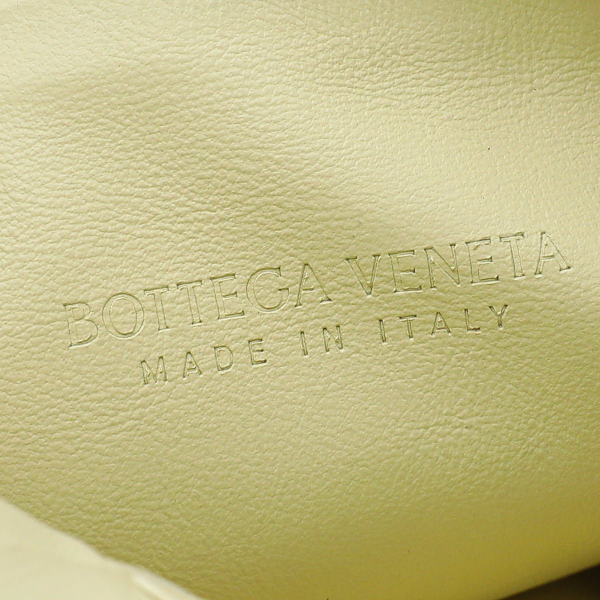 Bottega Veneta Light Yellow Intrecciato Mini Jodie Bag