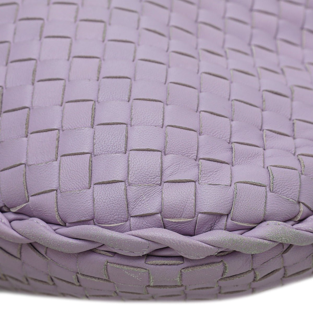 Bottega Veneta Lilac Intrecciato Hobo Bag