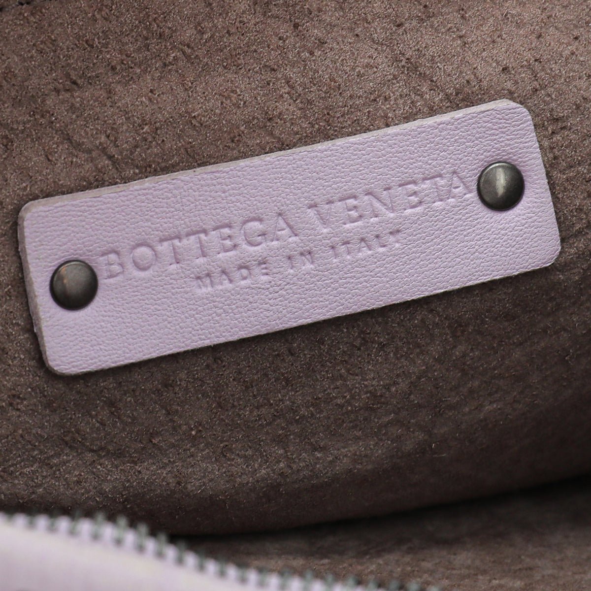 Bottega Veneta Lilac Intrecciato Hobo Bag