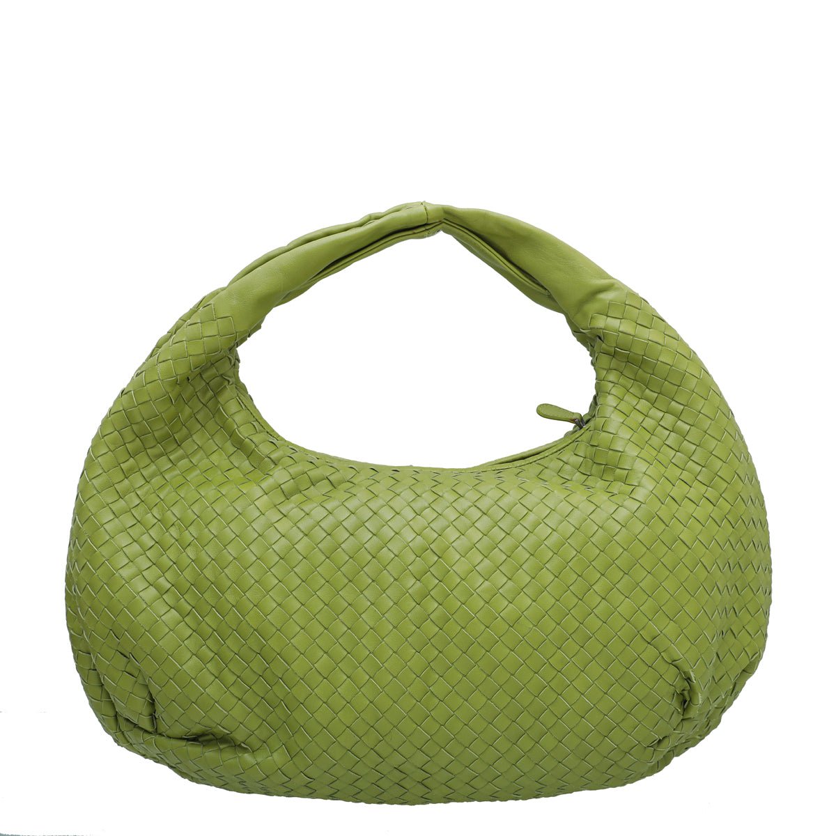 Bottega Veneta Lime Green Nappa Hobo Bag