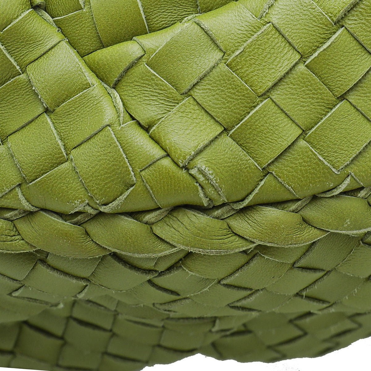 Bottega Veneta Lime Green Nappa Hobo Bag