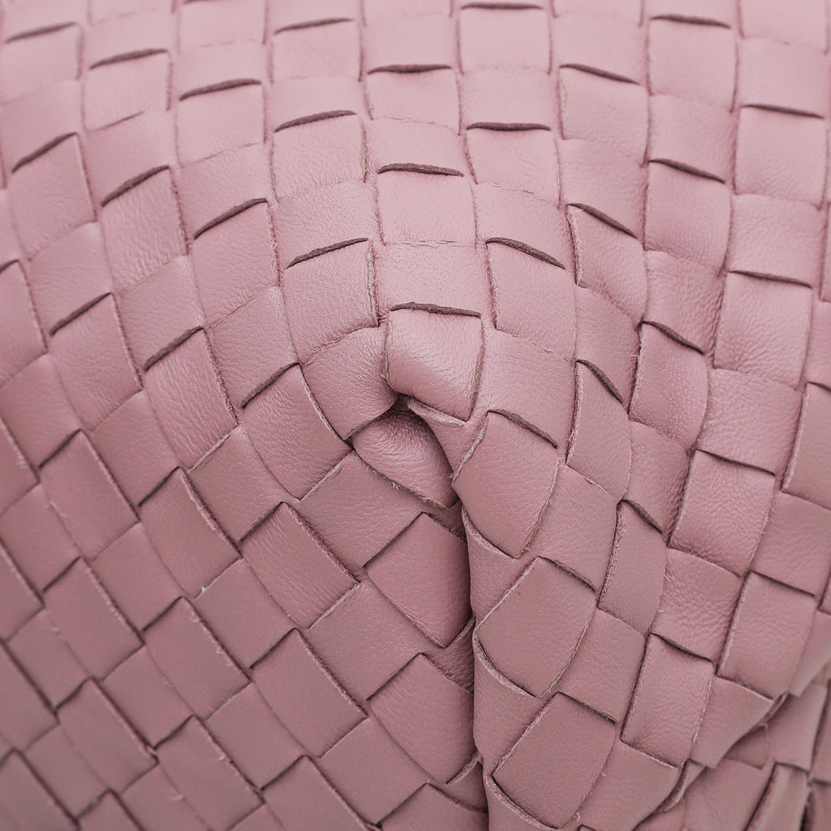 Bottega Veneta Mauve Intrecciato Nappa Olimpia Flap Bag