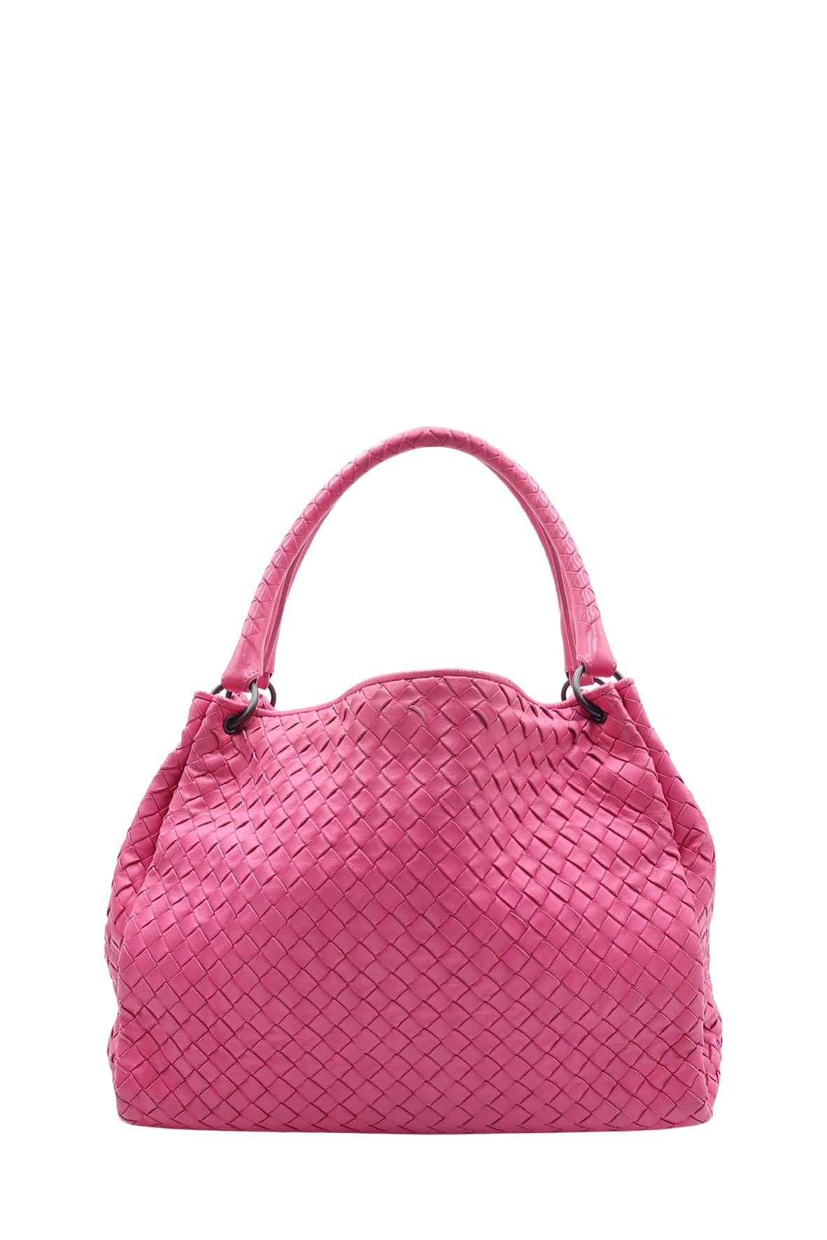 Medium Intrecciato Parachute Tote Pink