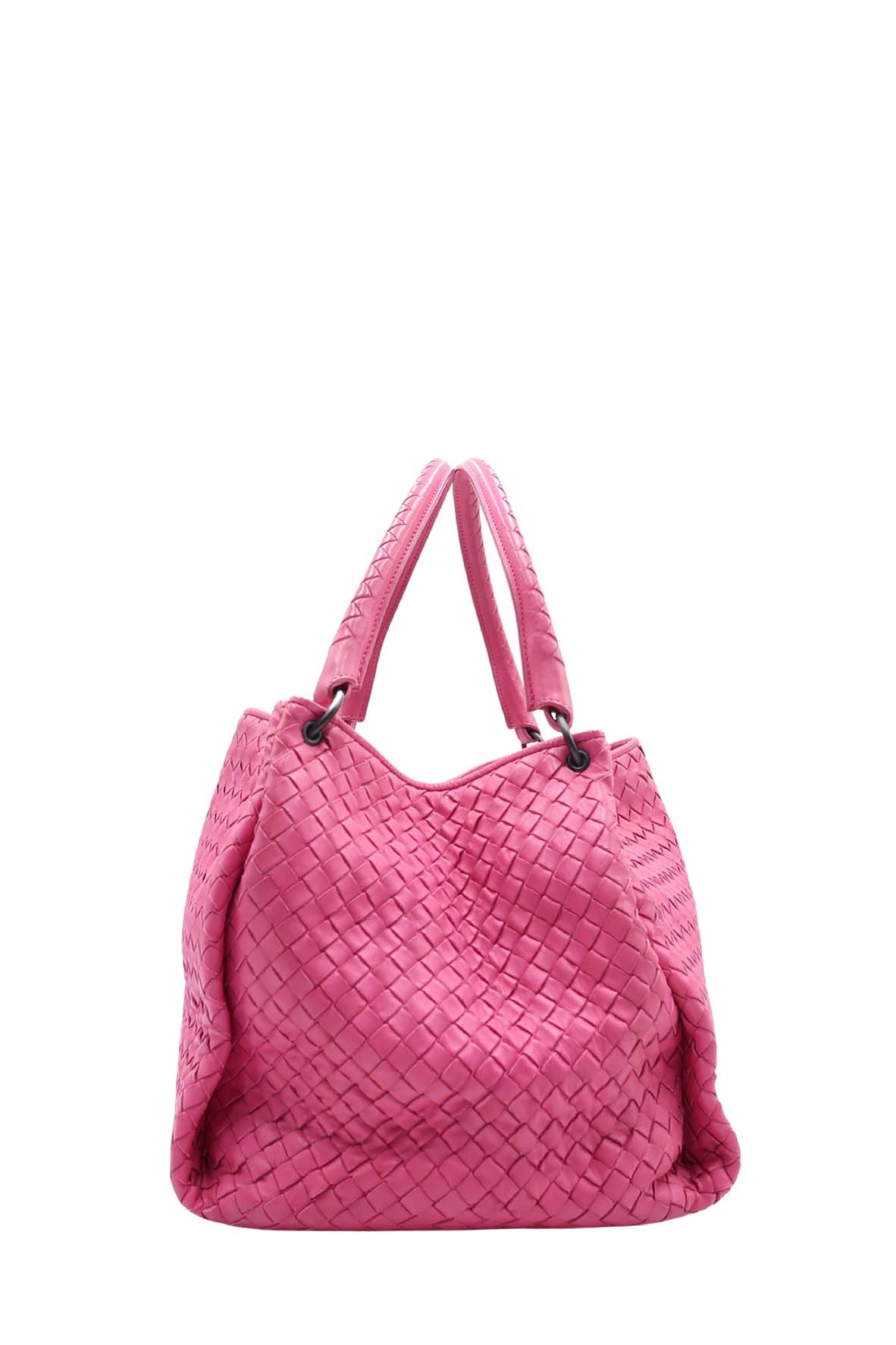 Medium Intrecciato Parachute Tote Pink